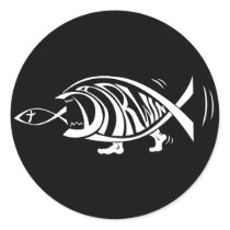 Putting the Win in Darwin (by sethness@deviantart) Sticker