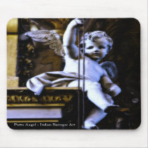 Putto Angel Mousepad by ale1969 Putto Angel Mousepad