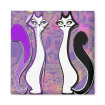 PUURFECTLY COOL magnets by andreacreations PUURFECTLY COOL magnets