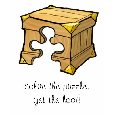 Puzzle Crate w/text Tee Shirts by thenethernet