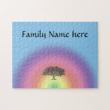 Puzzle - Family Tree - Rainbow puzzle