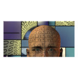 Puzzle Man Customized Photo Card