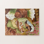 Puzzle Mother and Child with Cala Lilies Painting