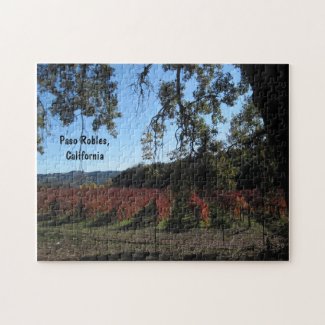 Puzzle: Paso Robles Vineyard in November Color puzzle