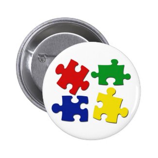 Puzzle Pieces Button