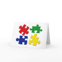 Puzzle Pieces Card
