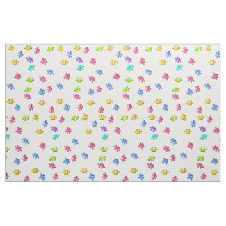 Puzzle Pieces Fabric