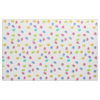 Puzzle Pieces Fabric