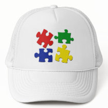 Puzzle Pieces Hat by thehatch Puzzle Pieces Hat