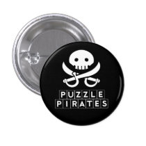 Puzzle Pirates Skull Button buttons