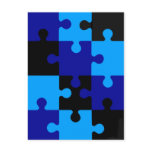 Puzzle postcards