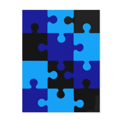 Puzzle Postcard by lonvig
