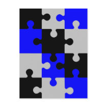Puzzle Postcard
