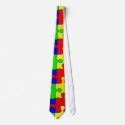 Puzzle Tie by nessaology Puzzle Tie