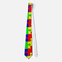 Puzzle Tie by nessaology Puzzle Tie