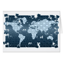 Puzzled! Greeting Card