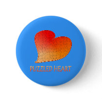 PUZZLED HEART Button buttons