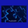 Puzzled Post  Blue