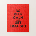[Crown] keep calm and get traught  Puzzles