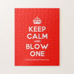 [Crown] keep calm and blow one  Puzzles