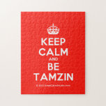 [Crown] keep calm and be tamzin  Puzzles