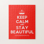 [Knitting crown] keep calm and stay beautiful  Puzzles