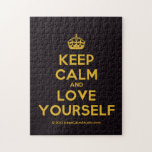 [Crown] keep calm and love yourself  Puzzles