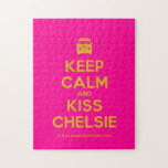 [Campervan] keep calm and kiss chelsie  Puzzles