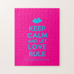 [Two hearts] keep calm and let love rule  Puzzles