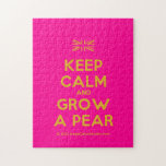 [UK Flag] keep calm and grow a pear  Puzzles