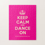 [Dancing crown] keep calm and dance on  Puzzles