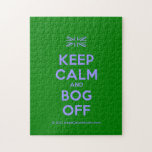 [UK Flag] keep calm and bog off  Puzzles