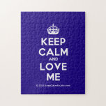 [Crown] keep calm and love me  Puzzles