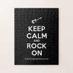 [Electric guitar] keep calm and rock on  Puzzles