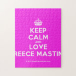 [Crown] keep calm and love reece mastin  Puzzles