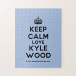 [Crown] keep calm love kyle wood  Puzzles