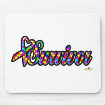PuzzleSmallHeartRibbonSurvivor mousepads