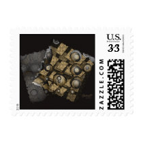 Puzzling Allotropic Postage postage by shaeamia Puzzling Allotropic Postage postage