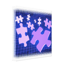 Puzzling Canvas Print