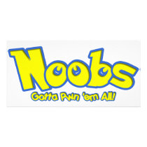 Pwn Noobs Photo Greeting Card