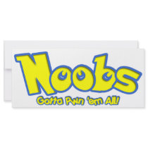 Pwn Noobs Custom Rack Card