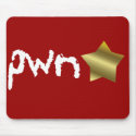 Pwn Star mousepads by clarachandler Pwn Star mousepads