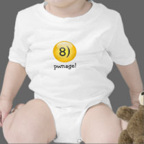 pwnage! Infant Creeper t-shirts