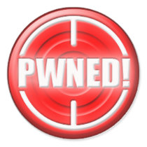 PWNED! Button Stickers
