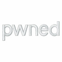 pwned embroidered shirts