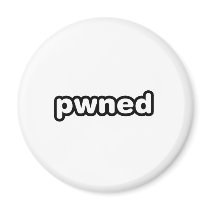 pwned - gamer gaming owned video games magnets by CasuallyHardcore pwned - gamer gaming owned video games magnets