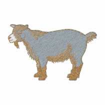Pygmy Goat embroidered shirts by ZazzleEmbroidery Pygmy Goat embroidered shirts