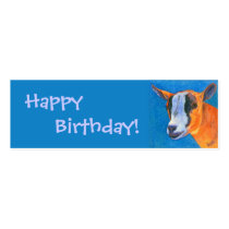 Pygmy Goat Gift Tag Business Card Templates