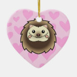 Pygmy Hedgehog Love (add your own message) Christmas Ornaments