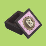 Pygmy Hedgehog Love Premium Trinket Box